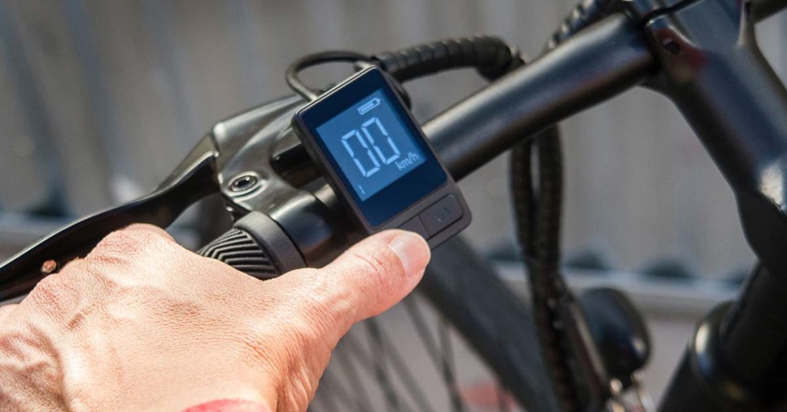 Ebike is charging