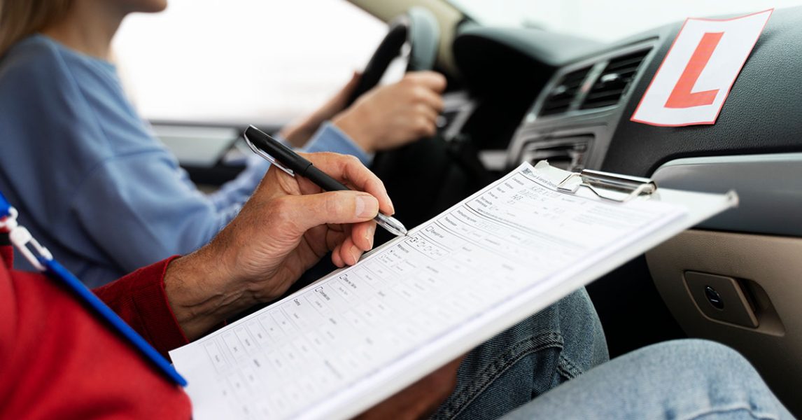 woman-taking-driver-s-license-exam