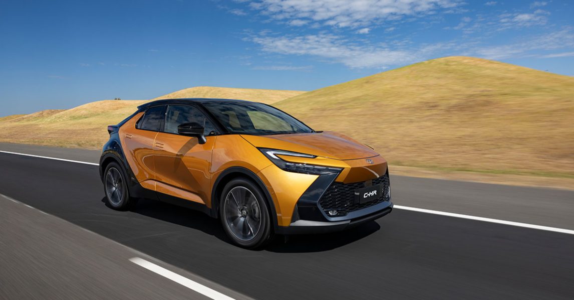 2024 Toyota CH-R Hybrid Driving